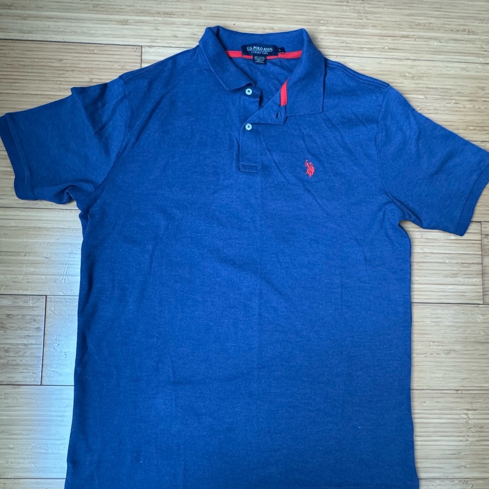 U.S. Polo Assn. Men's Blue Polo Shirt
